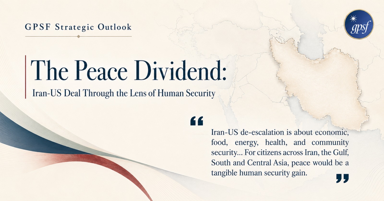 The Peace Dividend: Iran-US Deal Through the Lens of Human Security